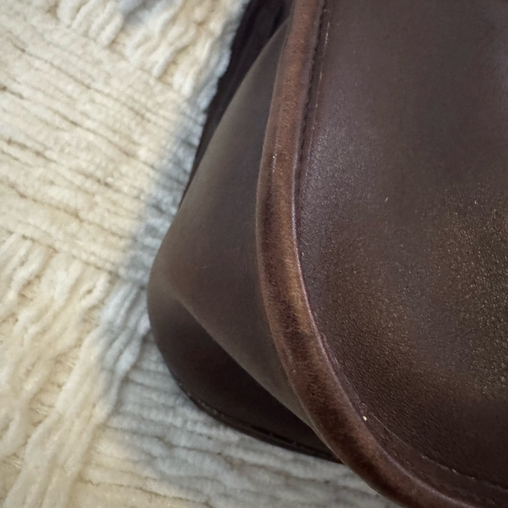 Vintage Coach Legacy Flap Crossbody Shoulderbag Mahogany 9965 - Picture 5 of 14